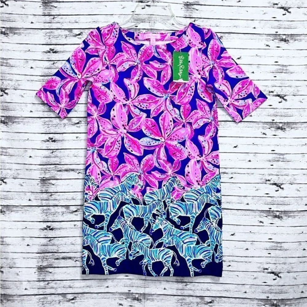 Lilly Pulitzer Little Lilah Dress Wild Child Engineered